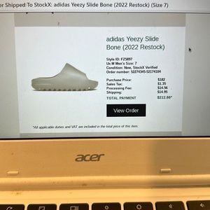 Brand new Yeezy slides